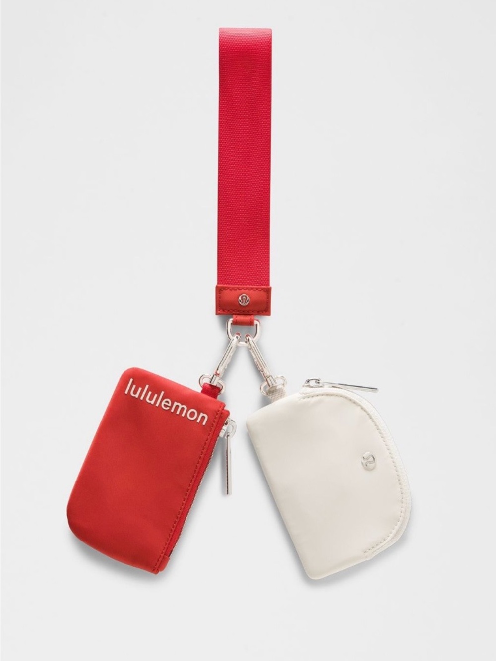 lululemon Dual Pouch Wristlet (NWOT, Keychain Wallet)